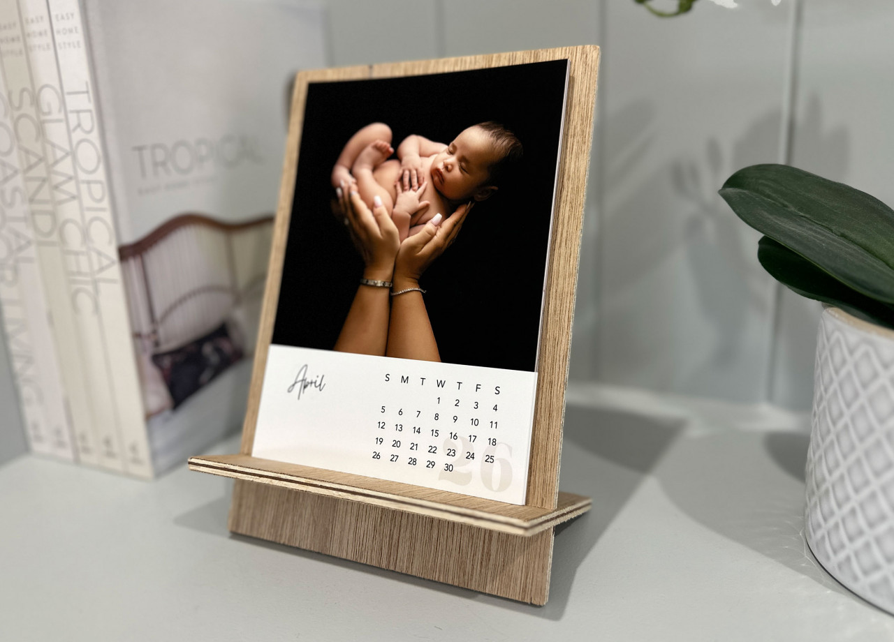 7x5 Timber Calendar