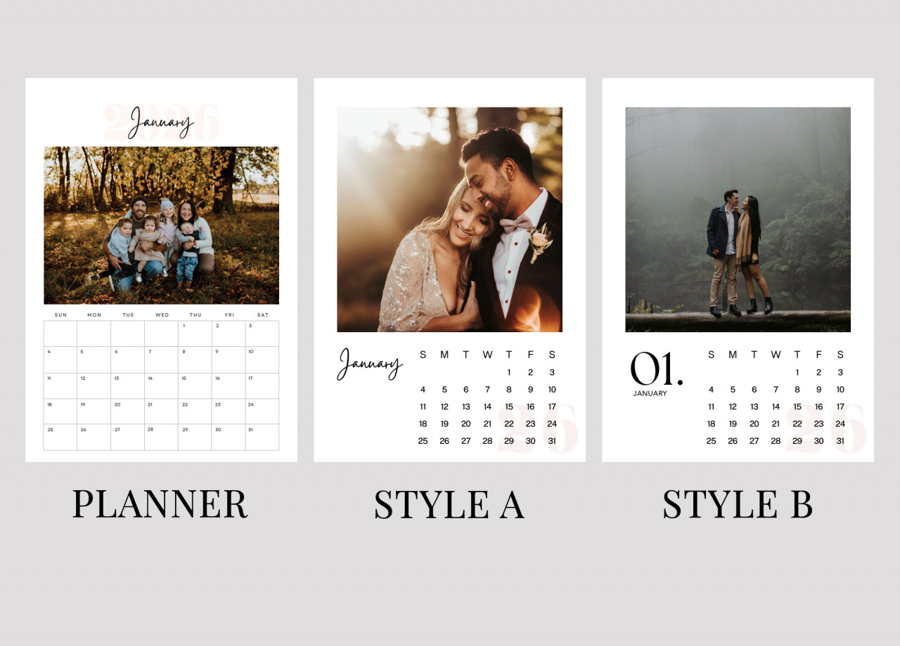 A4 Wall Calendar