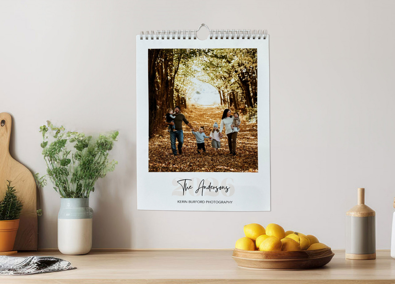 A4 Wall Calendar
