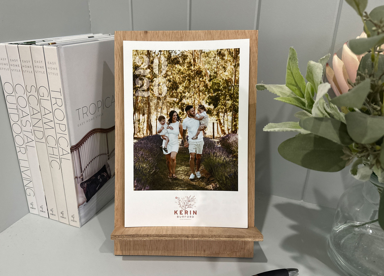 9x6 Timber Calendar