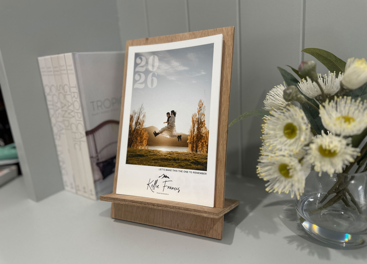 9x6 Timber Calendar