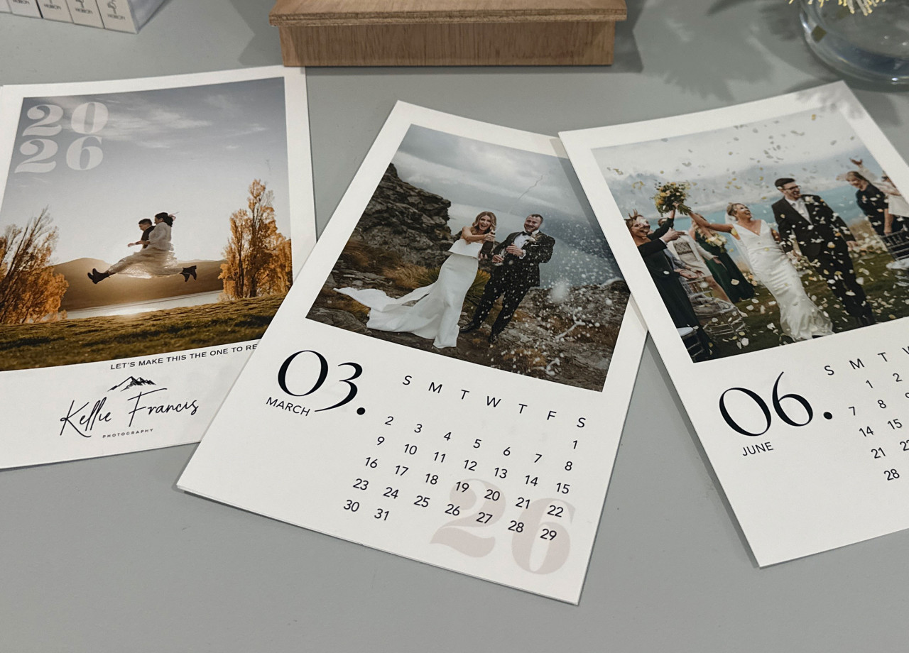 9x6 Timber Calendar